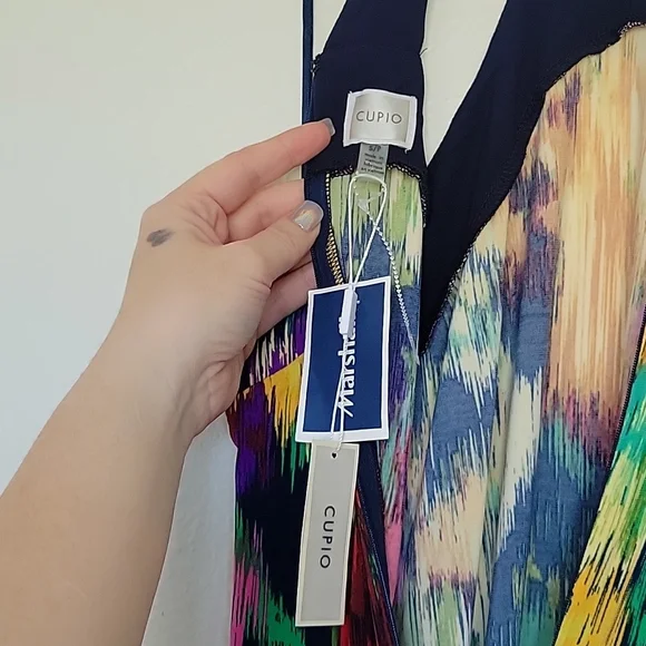 Copio Maxi Abstract Floral Dress - Picture 7 of 7